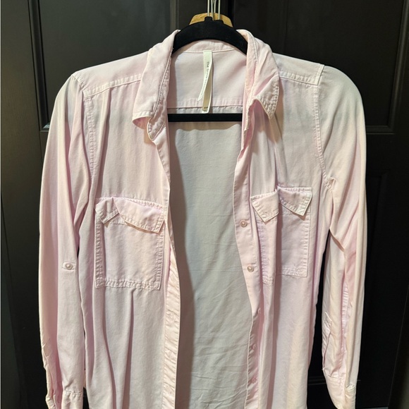 Babaton Pink Button-Up Shirt - Picture 1 of 3